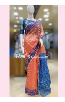 All Over Self Weaving Butta Worked Soft Resham Silk Dhakai Jamdani Saree (NDR5)